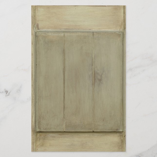 Papelaria Madeira Pintada Rústica (Frente)