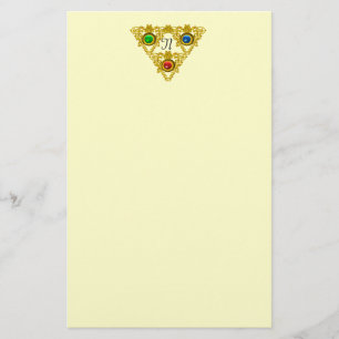 PAPELARIA MAGIC ELFIC TALISMAN/TRIÂNGULO DOURADO