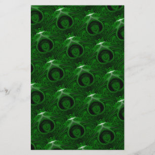Papelaria malaquite verde-textura