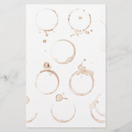 Papelaria Mancha de café em café