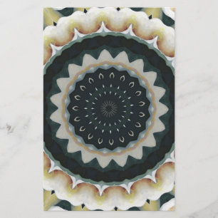 Papelaria Mandala de Copo-de-Leite