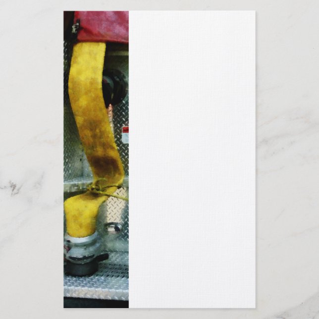 Papelaria Mangueira de fogo amarela (Frente)