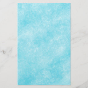 Papelaria Mão Pintada de Azul Elegante