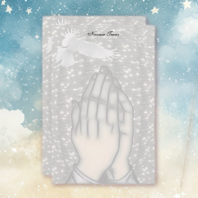 Papelaria Mãos em Oração (Criador carregado)
