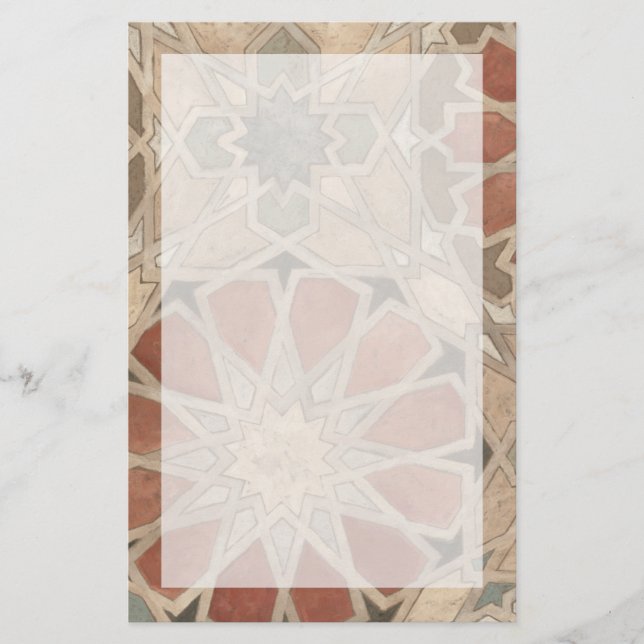 Papelaria Marrakesh Design I não embelezado (Frente)