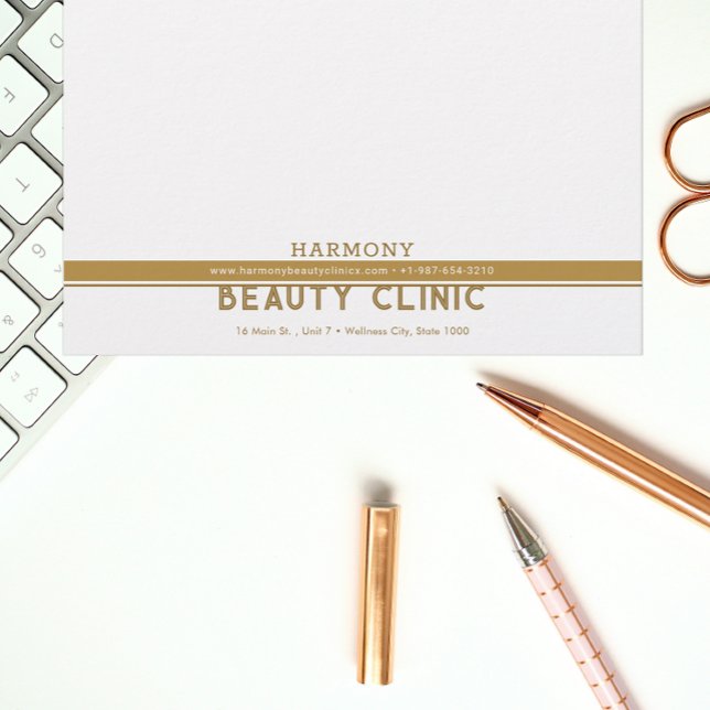 Papelaria Marrom Dourado Corporativa e Profissiona (Criador carregado)