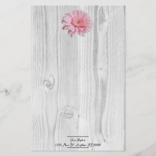 Papelaria Material de Carta Personalizado Rustic Gerber Dais