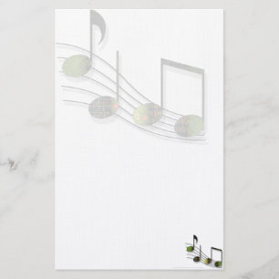 Papelaria Material de Notas de Dubstep