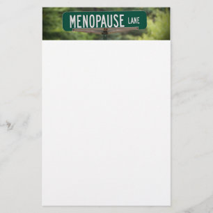 Papelaria Menopause Lane - Sinal de boa risada