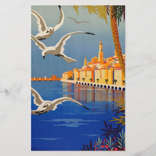 Papelaria Menton Vintage CoTe D'azur (Frente)