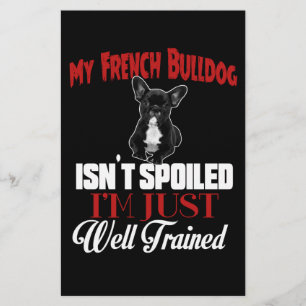 Papelaria Meu Bulldog Francês Não É Mimado