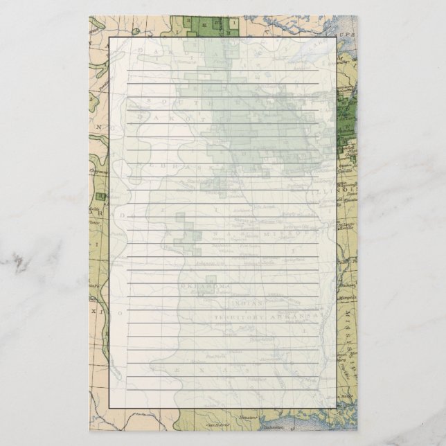 Papelaria Milha de 161 Barley/sq (Frente)