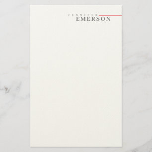 Papelaria Minimalista moderno profissional simples