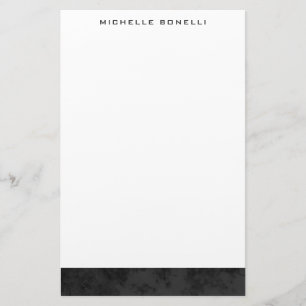 Papelaria Minimalista Moderno Profissional Simples Único