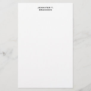 Papelaria Minimalista Simples Moderno Profissional