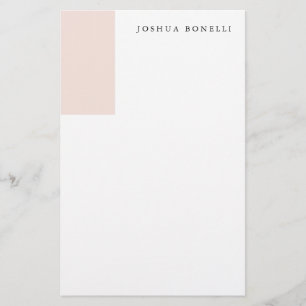 Papelaria Minimalista Simples Profissional Notável