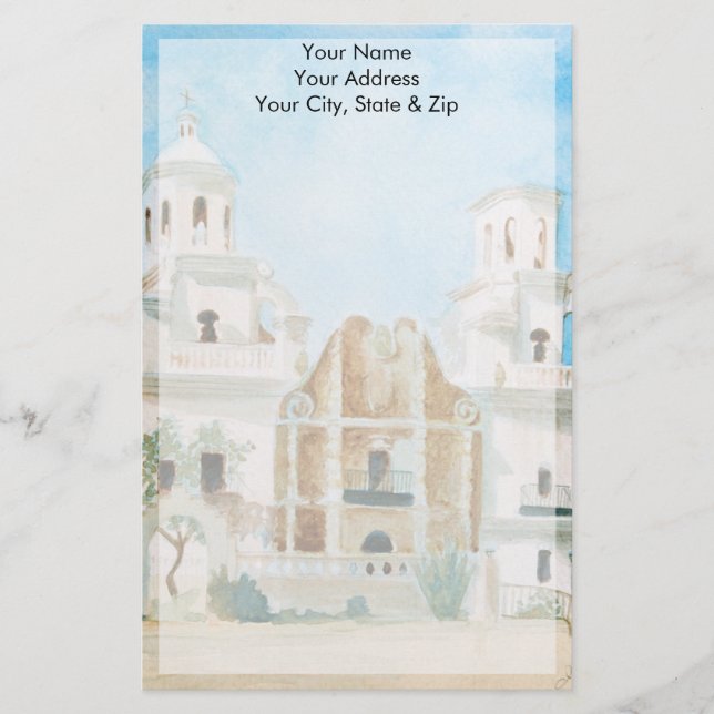 Papelaria Missão San Xavier del Bac (Frente)