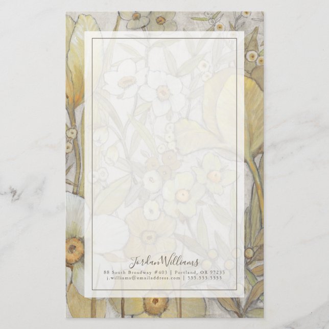 Papelaria Mix Floral (Frente)