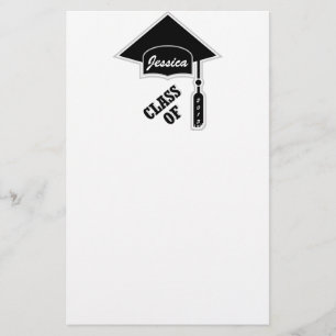 Papelaria modelo boné de formatura