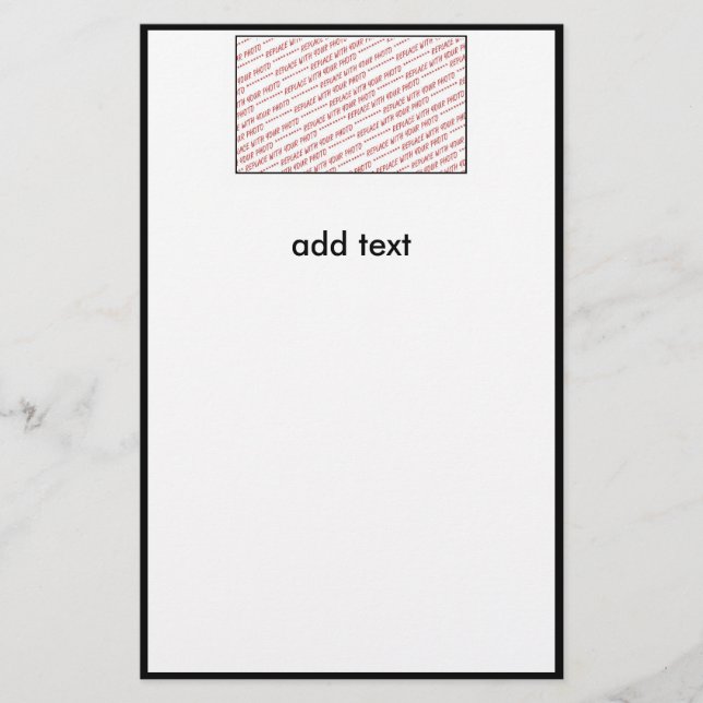 Papelaria Modelo para Foto de Grupo ou Classe (Frente)