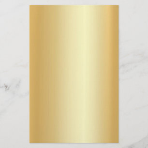 Papelaria Modelo personalizado em dourado moderno e elegante