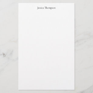 Papelaria Moderno Elegante Simples Profissional