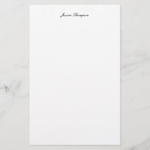 Papelaria Moderno Elegante Simples Profissional