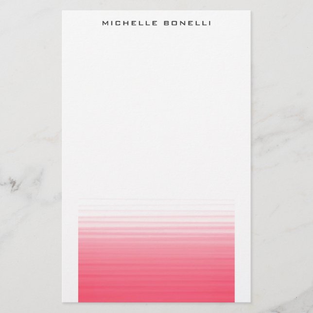 Papelaria Moderno Minimalista Profissional Simples Plano (Frente)