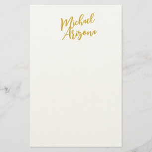 Papelaria Moderno Minimalista Simples Nome à Mão