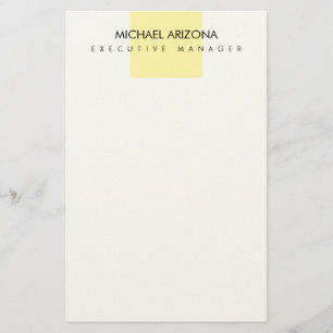 Papelaria Moderno Minimalista Simples Plano