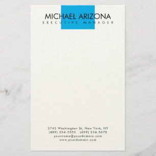Papelaria Moderno Minimalista Simples Plano