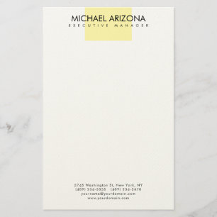 Papelaria Moderno Minimalista Simples Plano