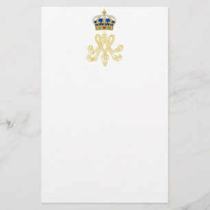 Papelaria Monograma de Marie Antoinette