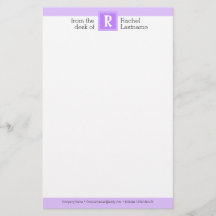 Monograma inicial e de nome em negrito