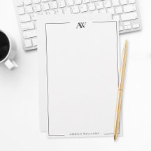 Monograma Minimalista Moderno e Elegante