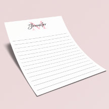 Monograma Personalizado Minimalista com Linhas