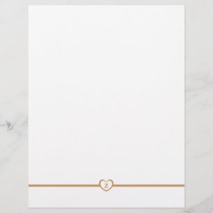 Papelaria Monogramada Simplesmente Elegante - Dour