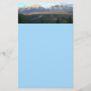 Papelaria Montanhas Jackson Hole (Parque Nacional Grand Teto