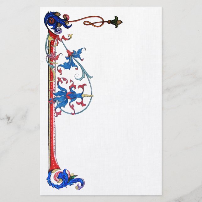 PAPELARIA MOTIFOS FLORÍFICOS ANTICOS DA FLORENTINA (Frente)