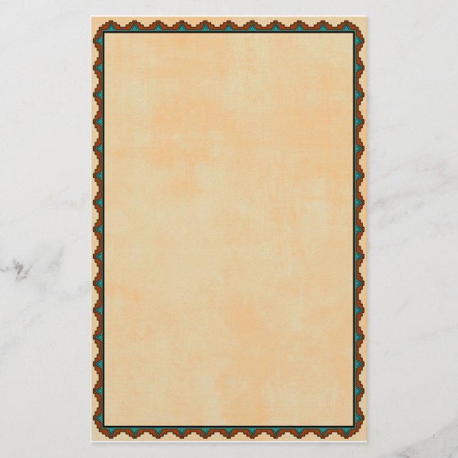 Papelaria Motivo do sudoeste (Frente)