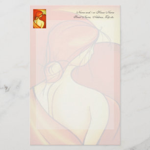 Papelaria Mulher Espetacular Em Laranja