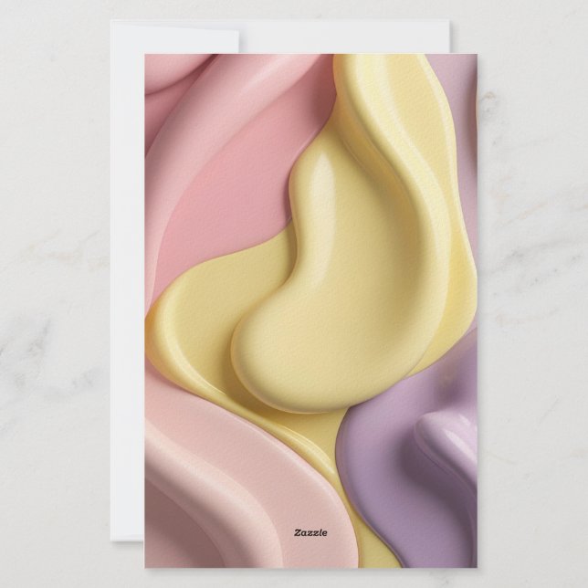 Papelaria multiuso em gráfico elegante (Verso)
