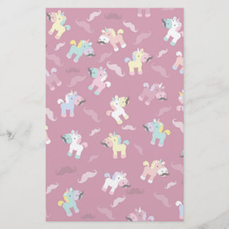 Papelaria Mustachio Unicornio