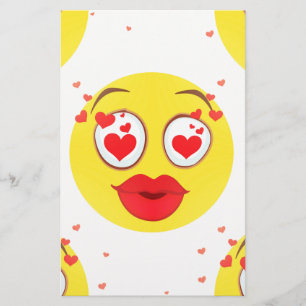 Papelaria Namorados kiss Emoji