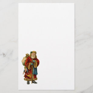 Papelaria Natais vintages Velho Pai Natal