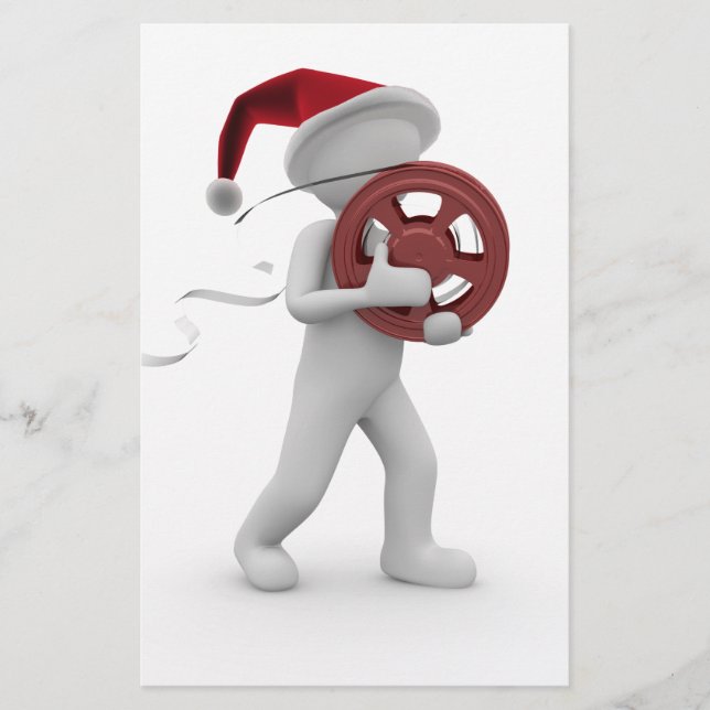 Papelaria Natal de Hollywood (Frente)