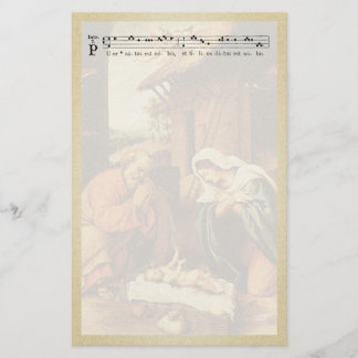 Papelaria Natividade natalícia Chant Stationery