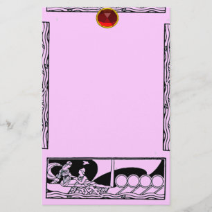 Papelaria NAVIO ANTICO, LOVERS Red Ruby Gem Black Lila