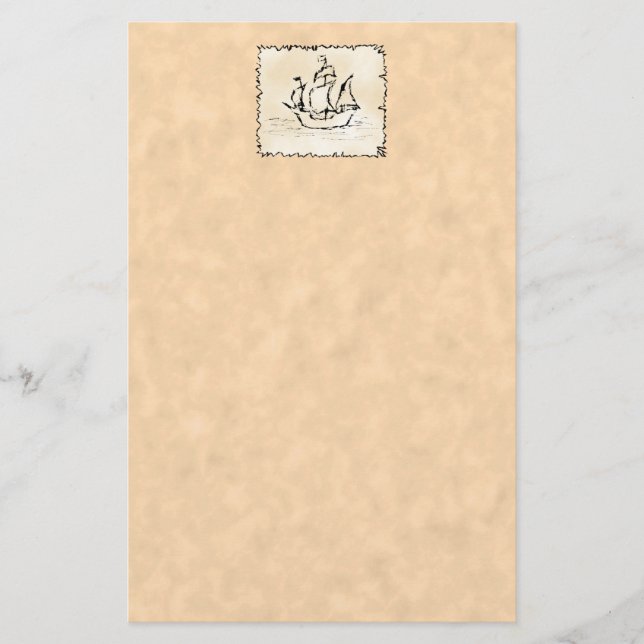 Papelaria Navio de pirata (Frente)
