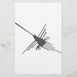 Papelaria Nazca Lines Hummingbird Newsprint